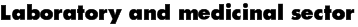 Laboratory and medicinal sector